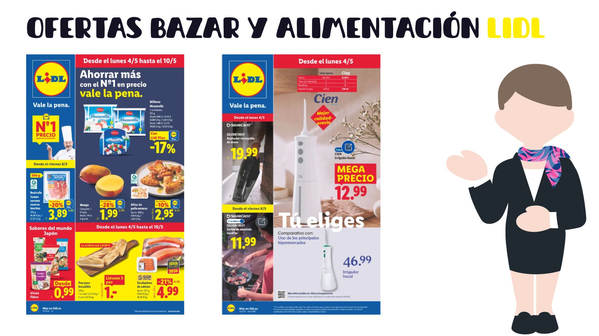 Ofertas bazar y alimentación LIDL mayo 2026