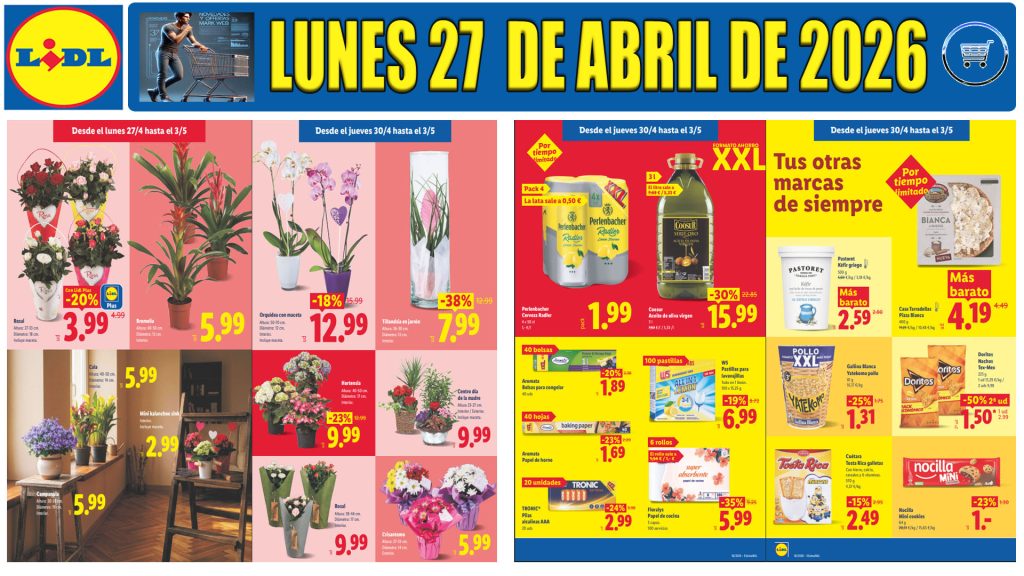 catálogo Lidl del 27 abril al 3 de mayo de 2026