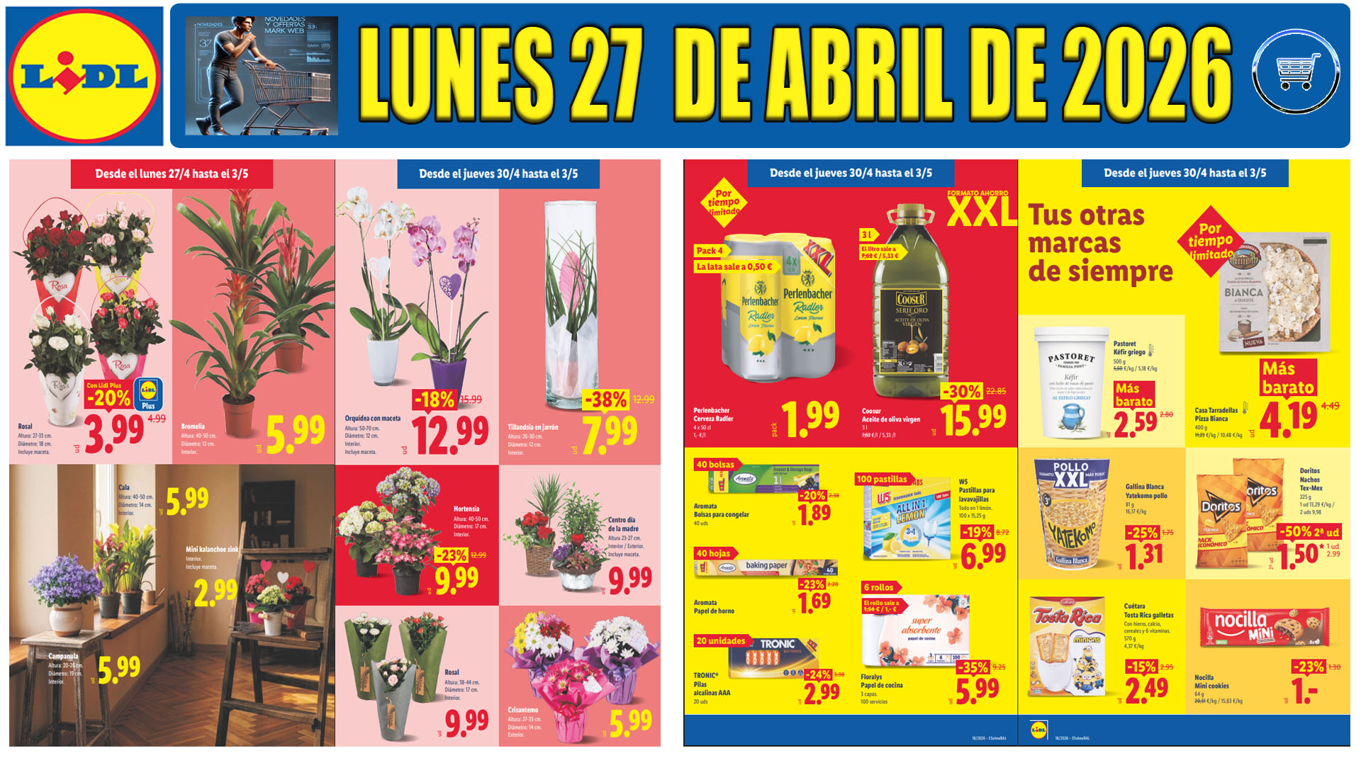 catálogo Lidl del 27 abril al 3 de mayo de 2026 catálogo Lidl del 27 abril al 3 de mayo de 2026