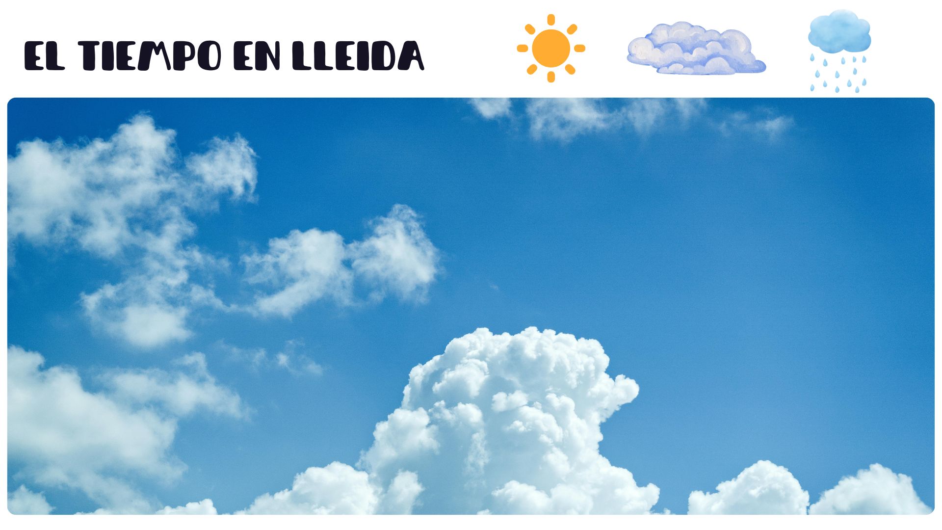 el Tiempo en Lleida