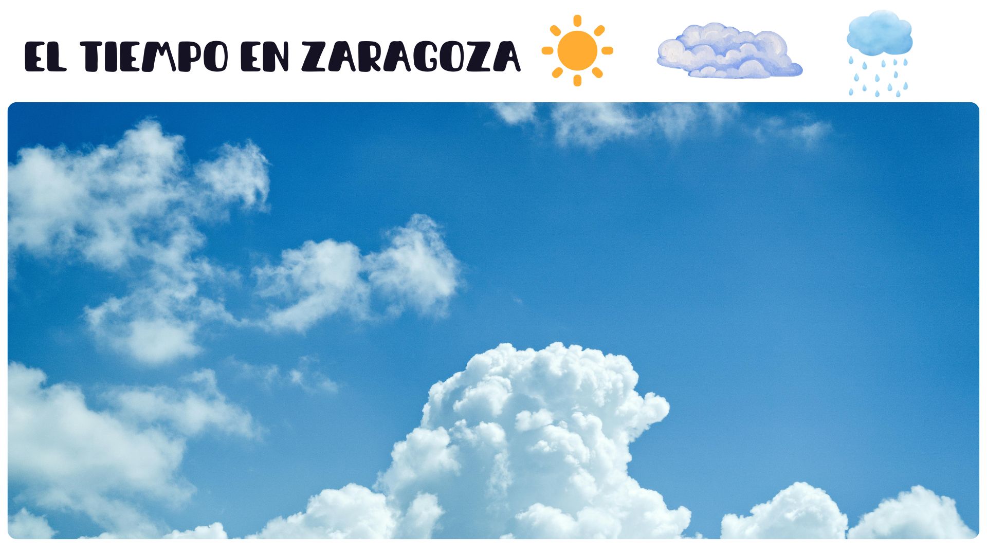Previsión meteorológica en Zaragoza hoy y próximos días