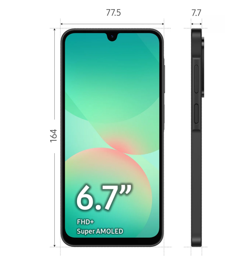Características del Samsung Galaxy A26 5G: equilibrio en gama media