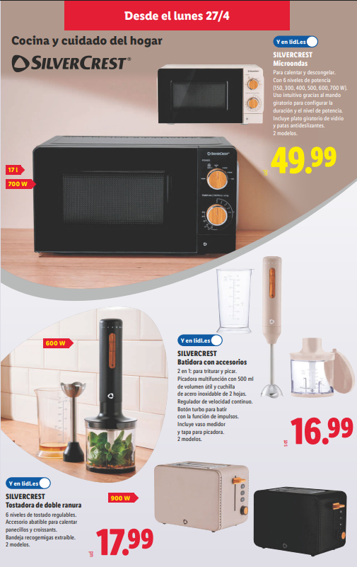 Ofertas destacadas del bazar Lidl
