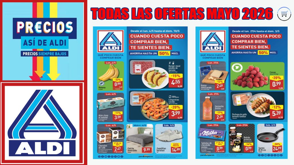 Ofertas ALDI mayo 2026