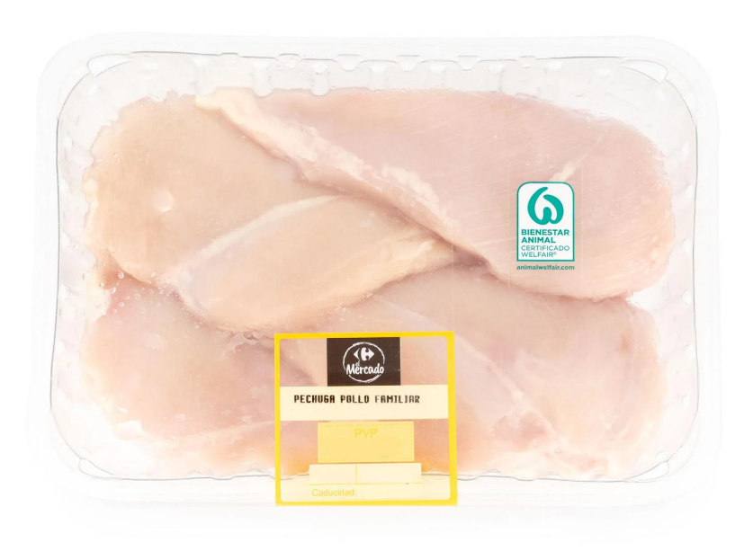 Oferta en Carrefour hasta el 7 de mayo de 2026: pechuga de pollo El Mercado por solo 6,30 €