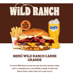 Nueva Wild Ranch de Burger King