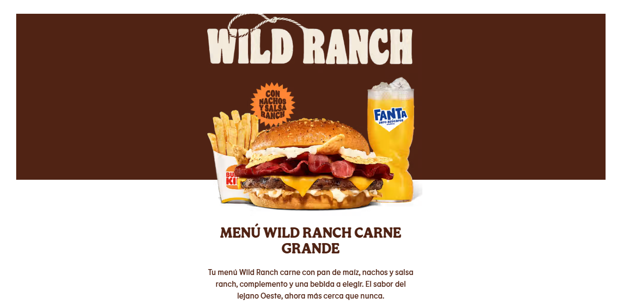 Nueva Wild Ranch de Burger King: la hamburguesa con nachos y salsa ranch que quiere convertirse en la más viral de 2026