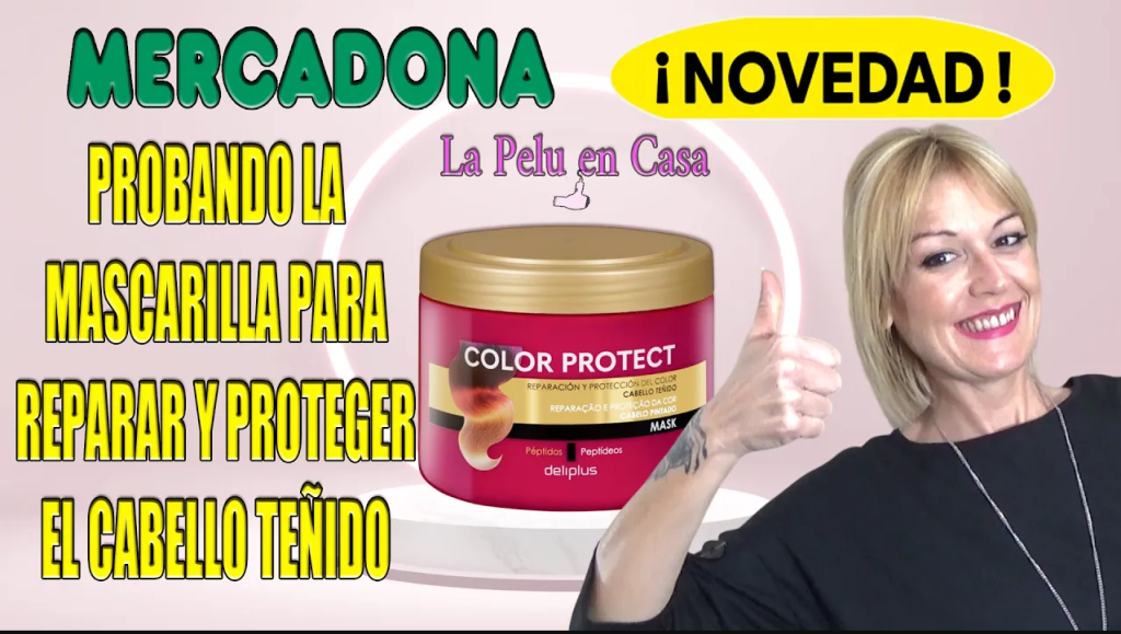 Mascarilla Color Protect de Mercadona