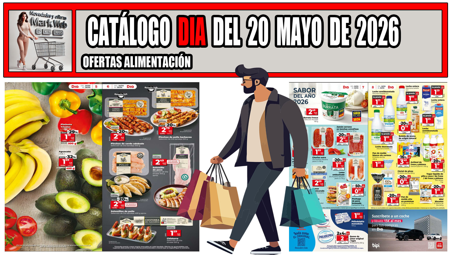 Nuevo catálogo DIA del 20 al 26 de mayo de 2026: hamburguesas gourmet, barbacoa y comidas preparadas al mejor precio