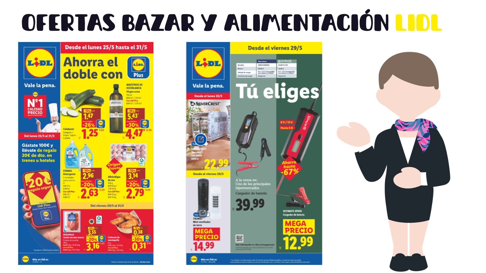 OFERTAS bazar y alimentación lidl 25 de mayo de 2026 Catálogo LIDL Bazar y Alimentación del 25 al 31 de mayo de 2026