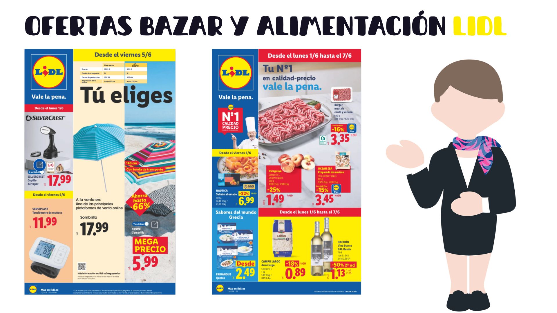 Ofertas LIDL junio 2026: todos los folletos de Alimentación y Bazar del mes