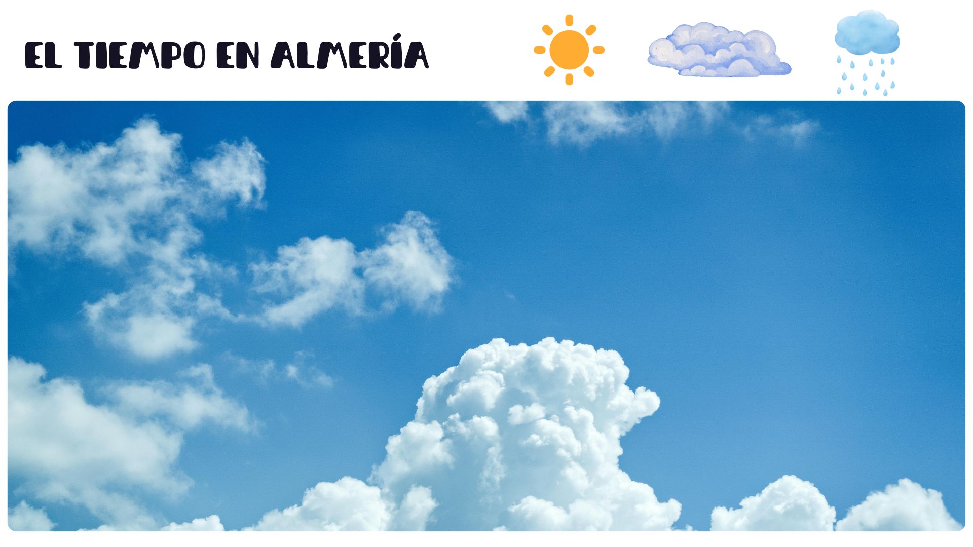 el Tiempo en Almería el Tiempo en Almería