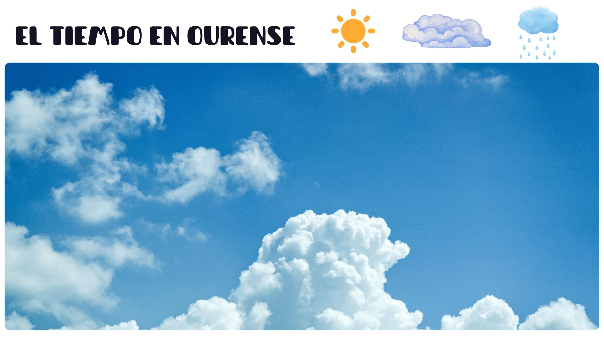 el Tiempo en Ourense