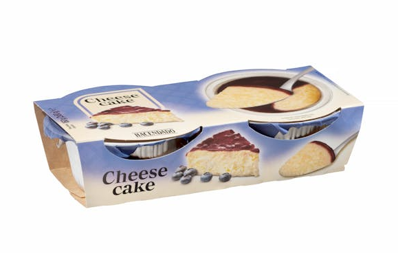 Cheesecake con arándanos de Hacendado en Mercadona