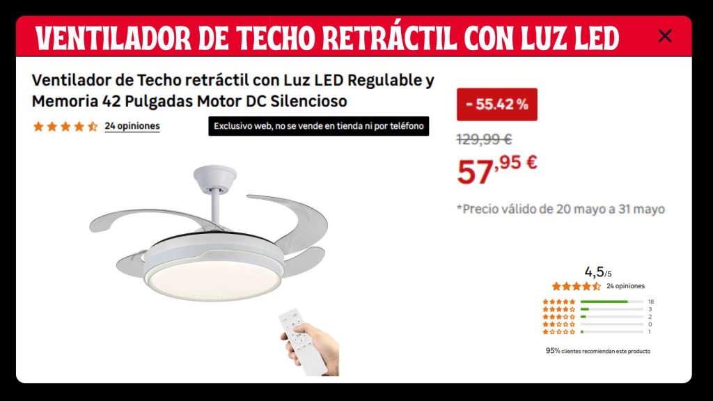 Un ventilador silencioso pensado para descansar mejor