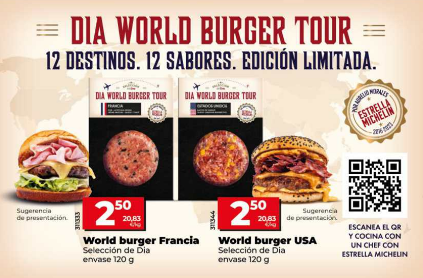 DIA World Burger Tour: las hamburguesas de edición limitada que te llevan de viaje por el mundo sin salir de casa