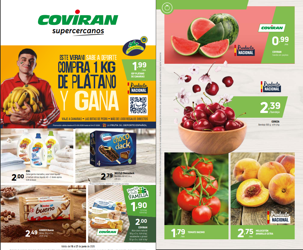 Catálogo Covirán del 16 al 27 de junio de 2026