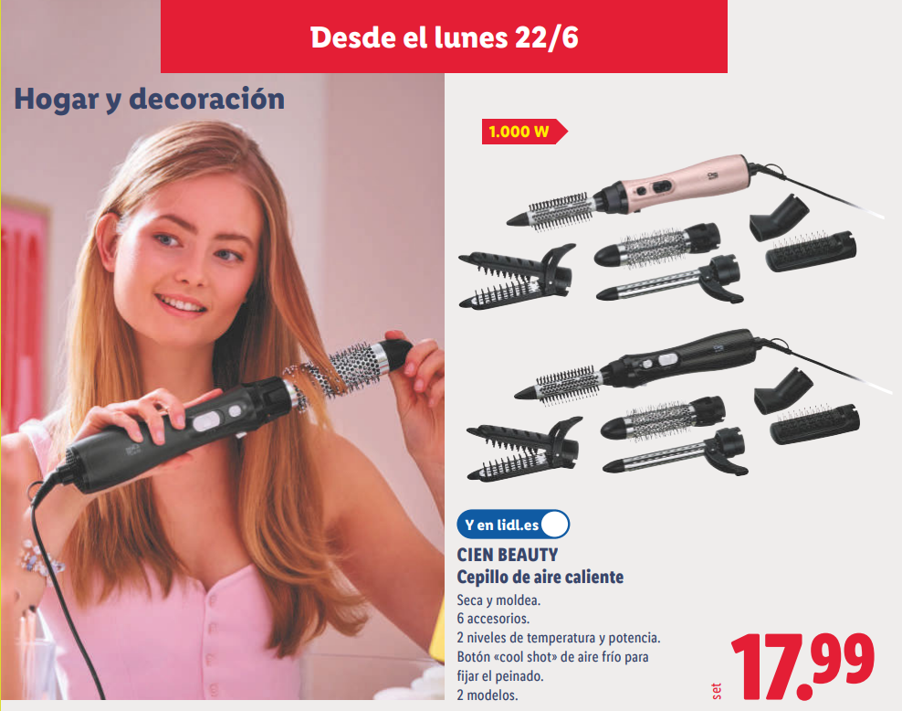 Lidl tiene el utensilio que necesitas para conseguir un peinado de peluquería sin salir de casa