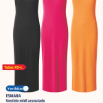 Lidl tiene el vestido midi de 6,99 € que apunta a agotarse