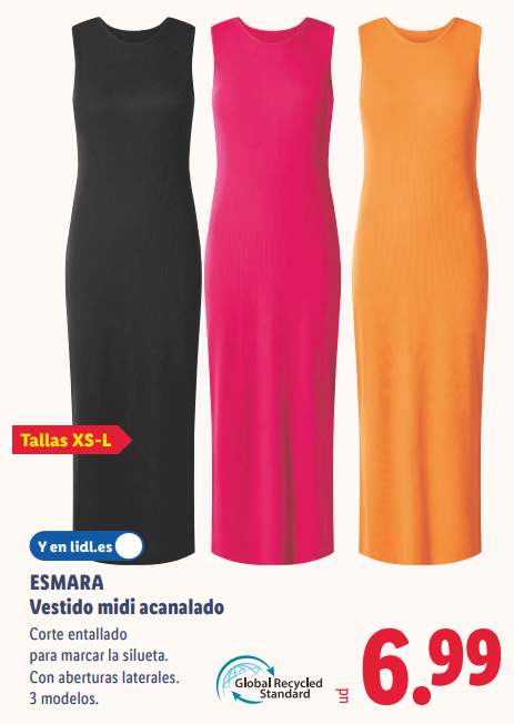 Ni Zara ni Primark: Lidl tiene el vestido midi de 6,99 € que apunta a agotarse
