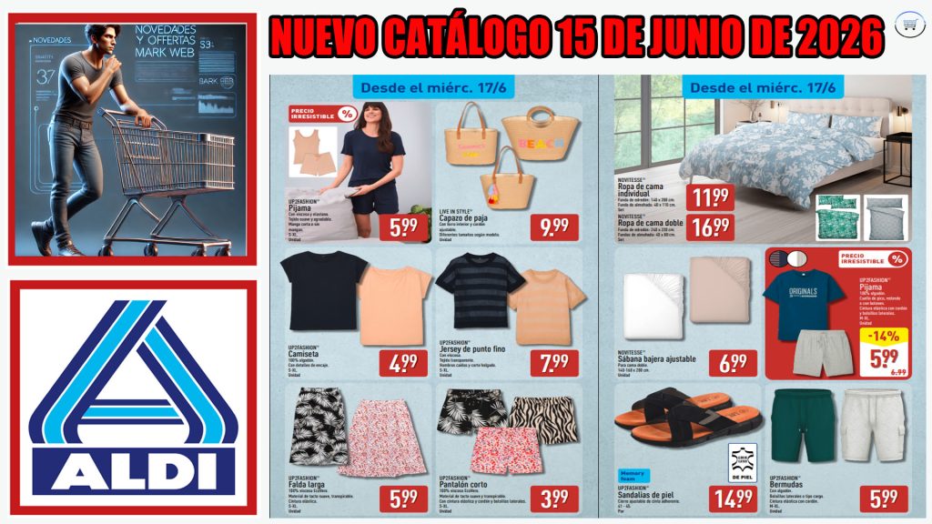 Folleto y bazar del 15 al 21 de junio de 2026