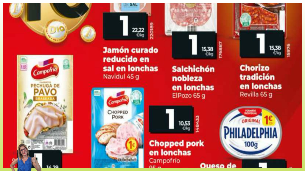 Frutas y verduras en oferta en DIA
