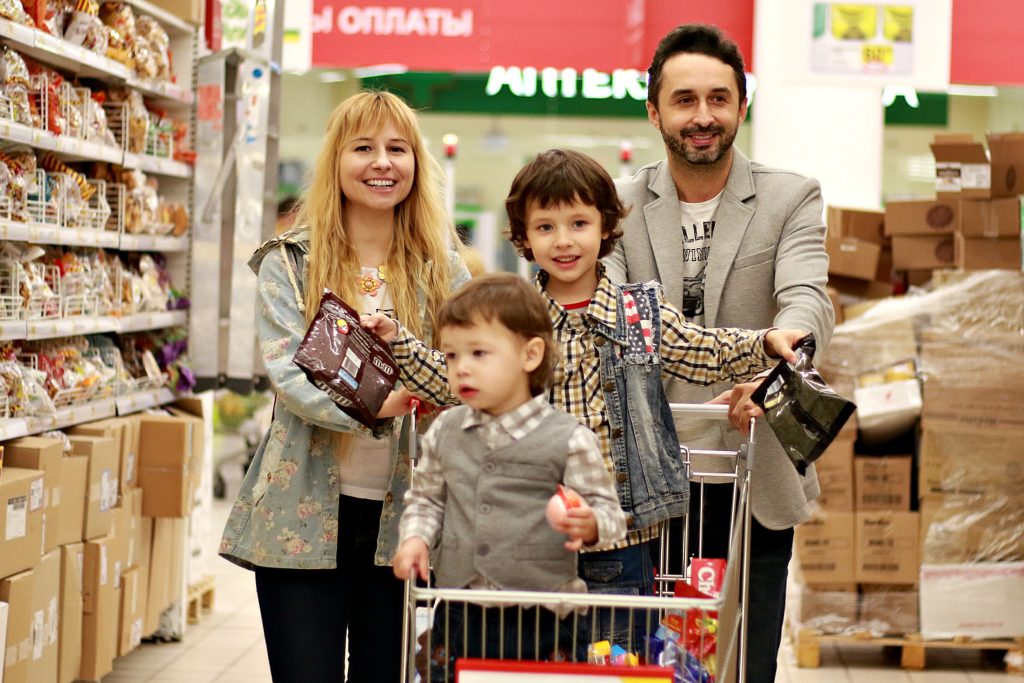 Lista de la compra mensual en Carrefour