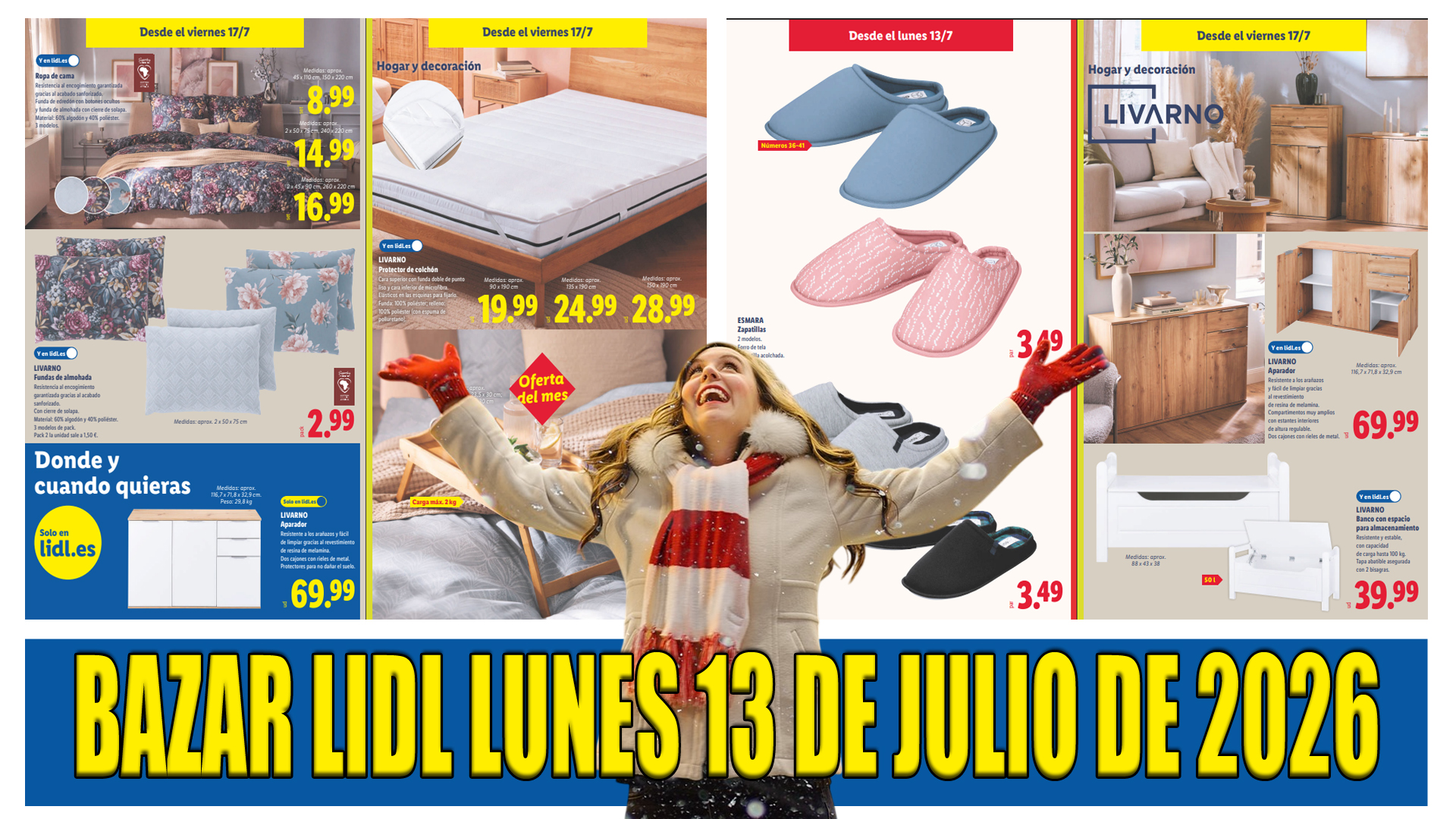 Catálogo lidl bazar del 13 de julio de 2026