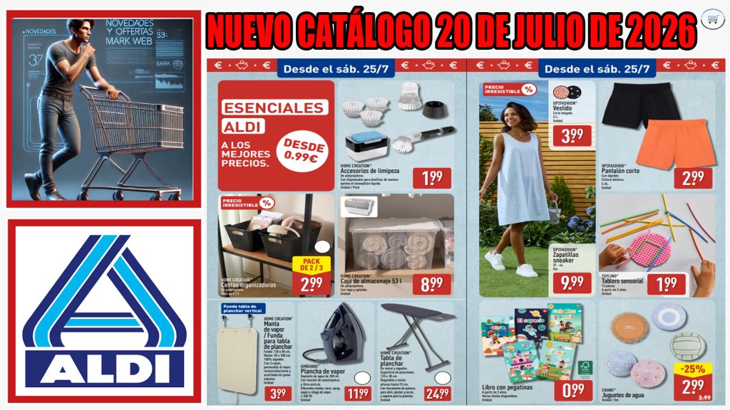 OFERTAS ALDI del 20 de julio de 2026