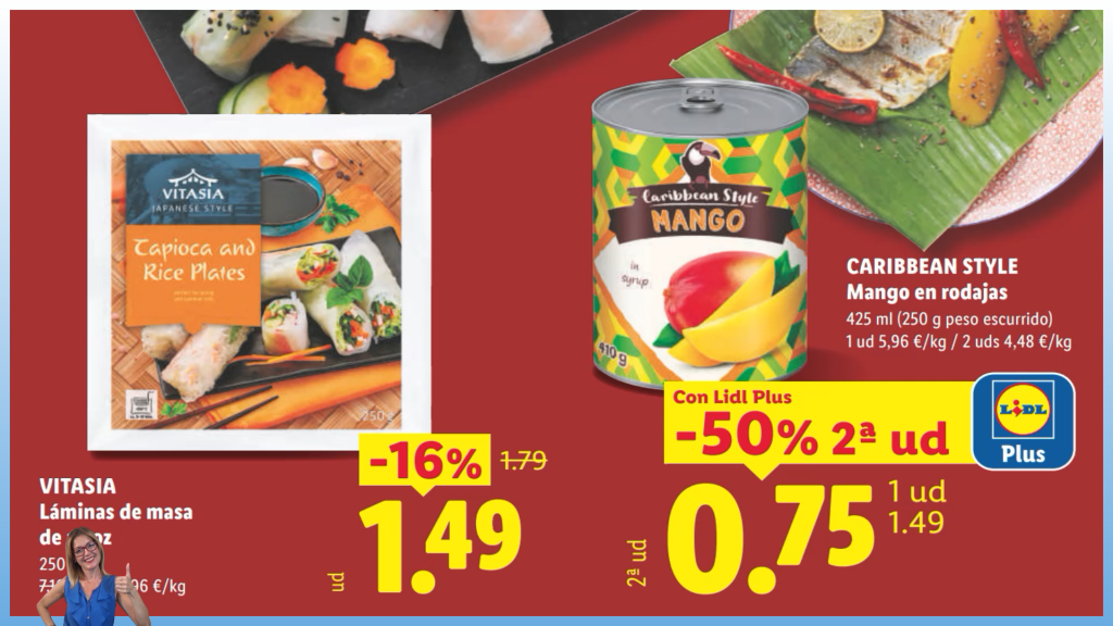 Las mejores ofertas del folleto LIDL alimentación