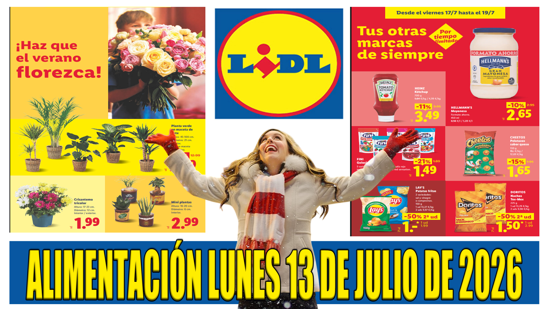 lidl 13 de julio de 2026 alimentación