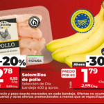 Dos grandes ofertas desde el 5 de agosto en DIA: solomillos de pollo con un 20 % de descuento y plátano de Canarias un 30 % más barato