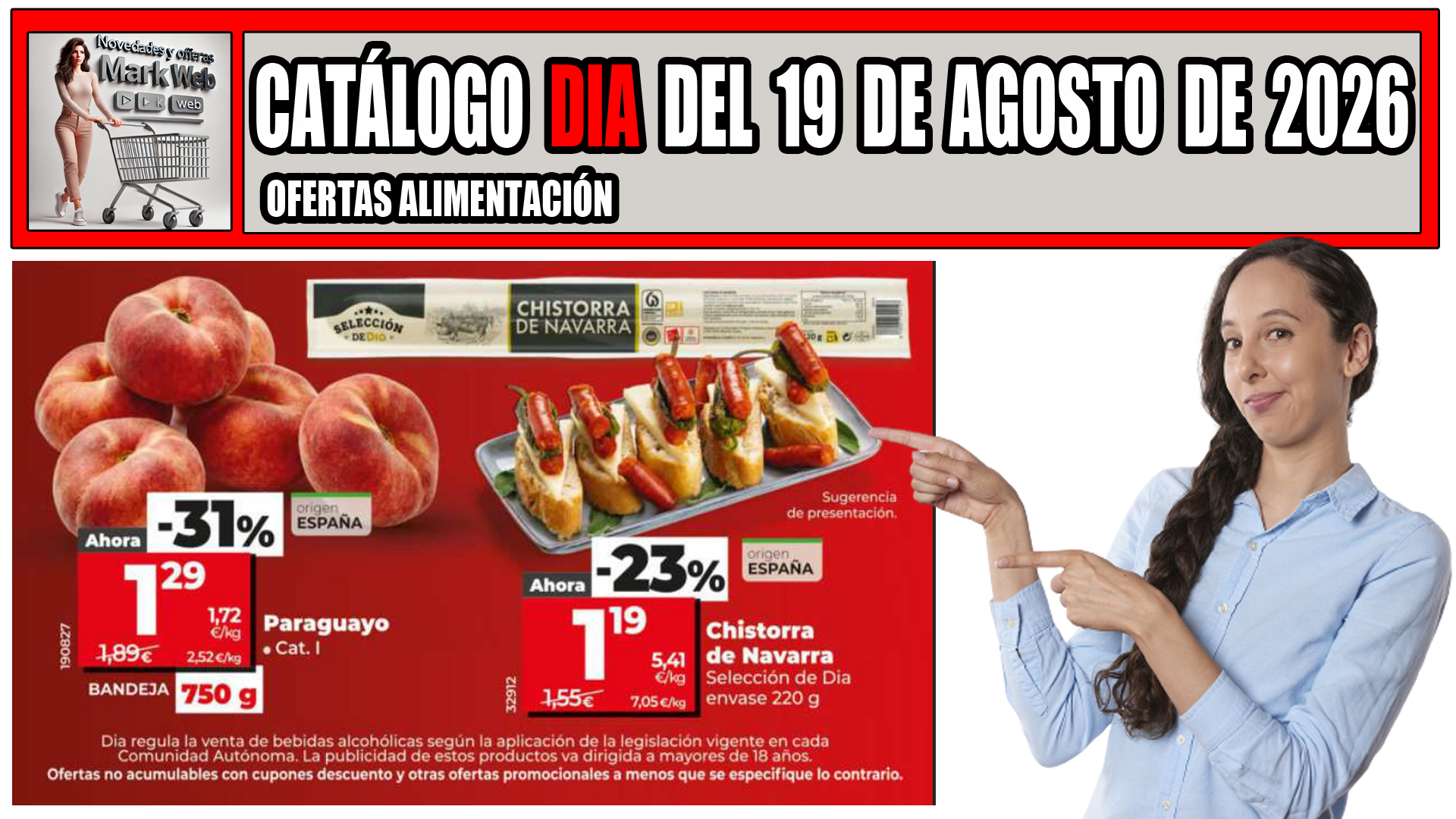 Catálogo DIA del 19 al 25 de agosto de 2026: ofertas, descuentos y productos destacados