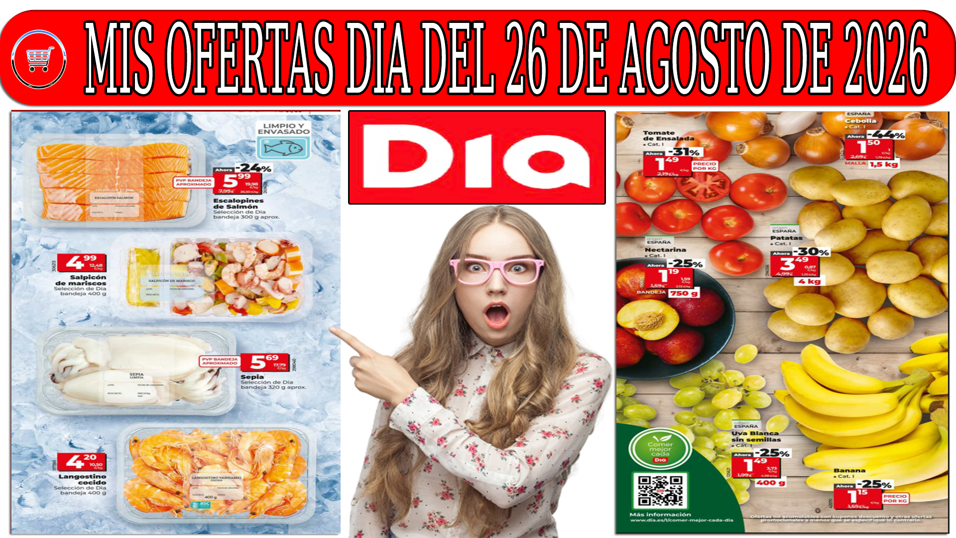 Folleto ofertas DIA del 26 de agosto de 2026