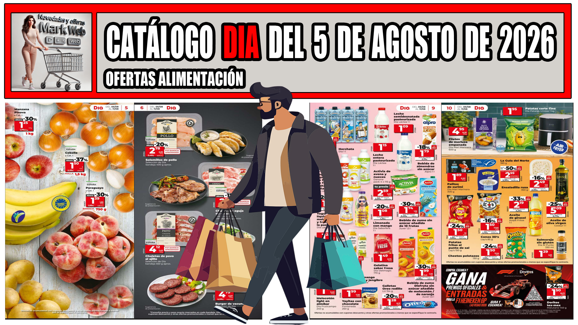 Próximo folleto DIA del 5 al 11 de agosto de 2026: las mejores ofertas en alimentación para ahorrar esta semana