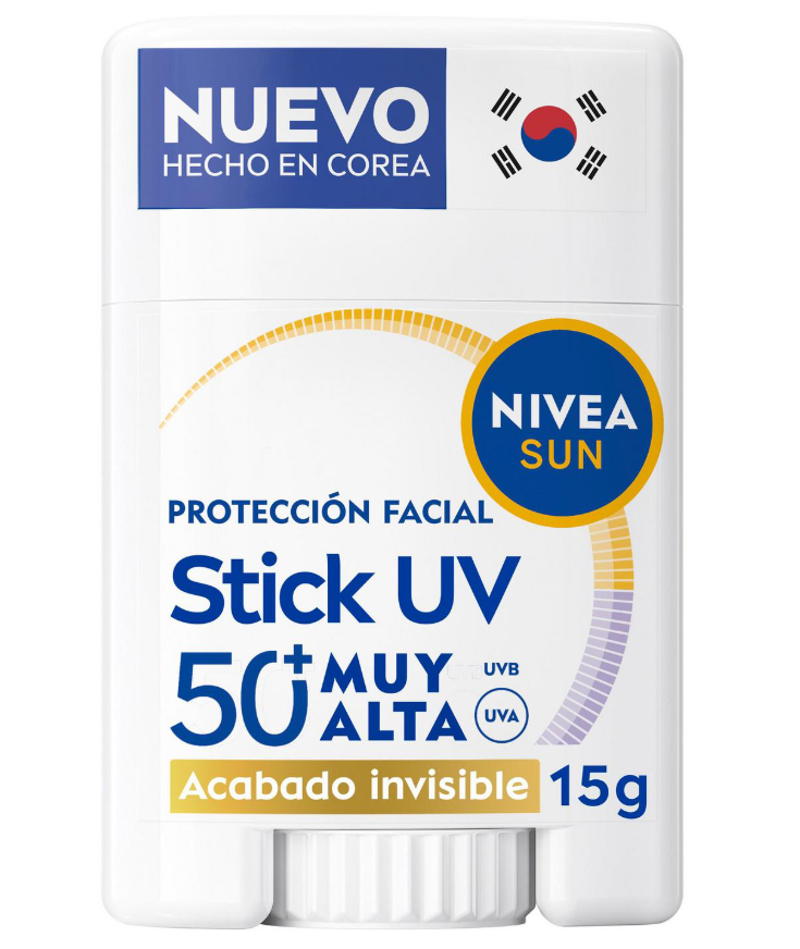 NIVEA Sun SPF 50+ en stick facial con un 50 % de descuento en la segunda unidad