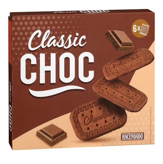 Mercadona estrena las nuevas Galletas Classic Choc Hacendado