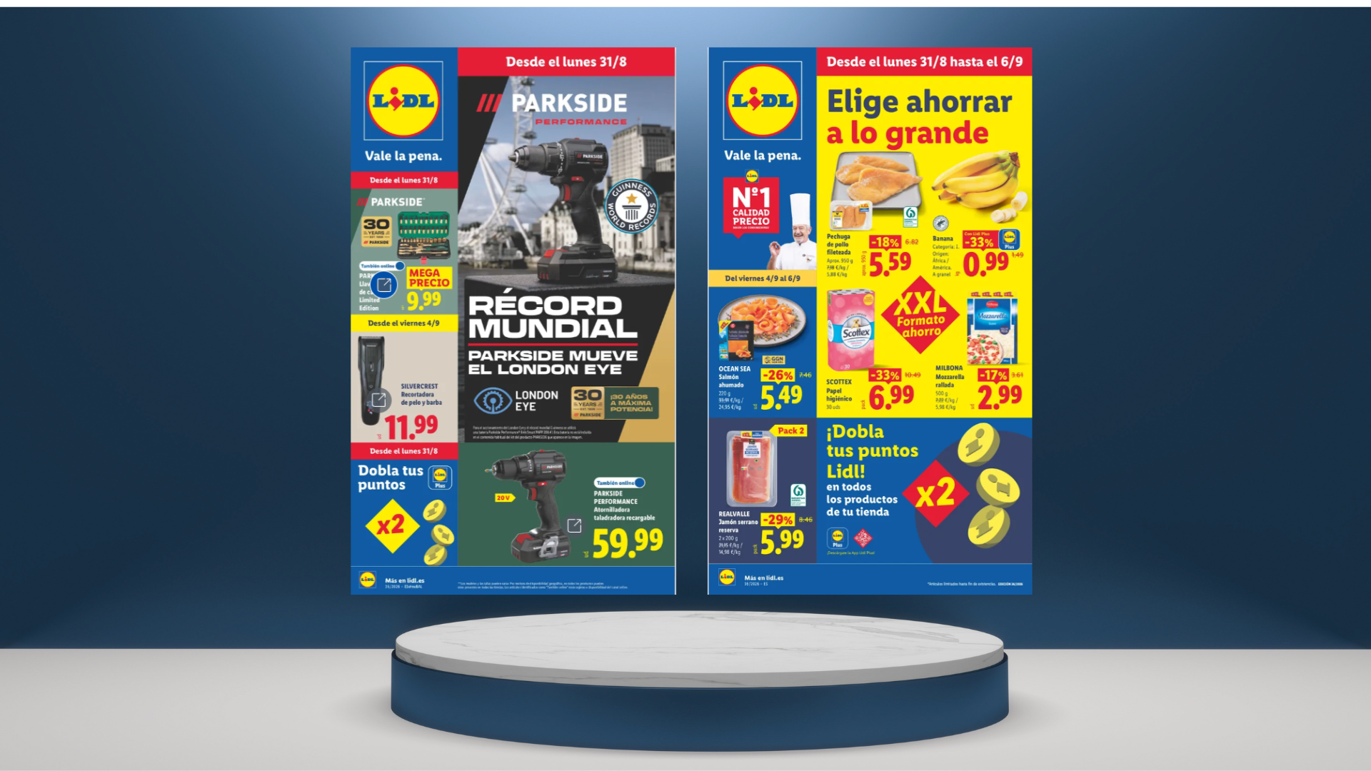 Folletos LIDL del 31 de agosto al 6 de septiembre de 2026: alimentación y Bazar