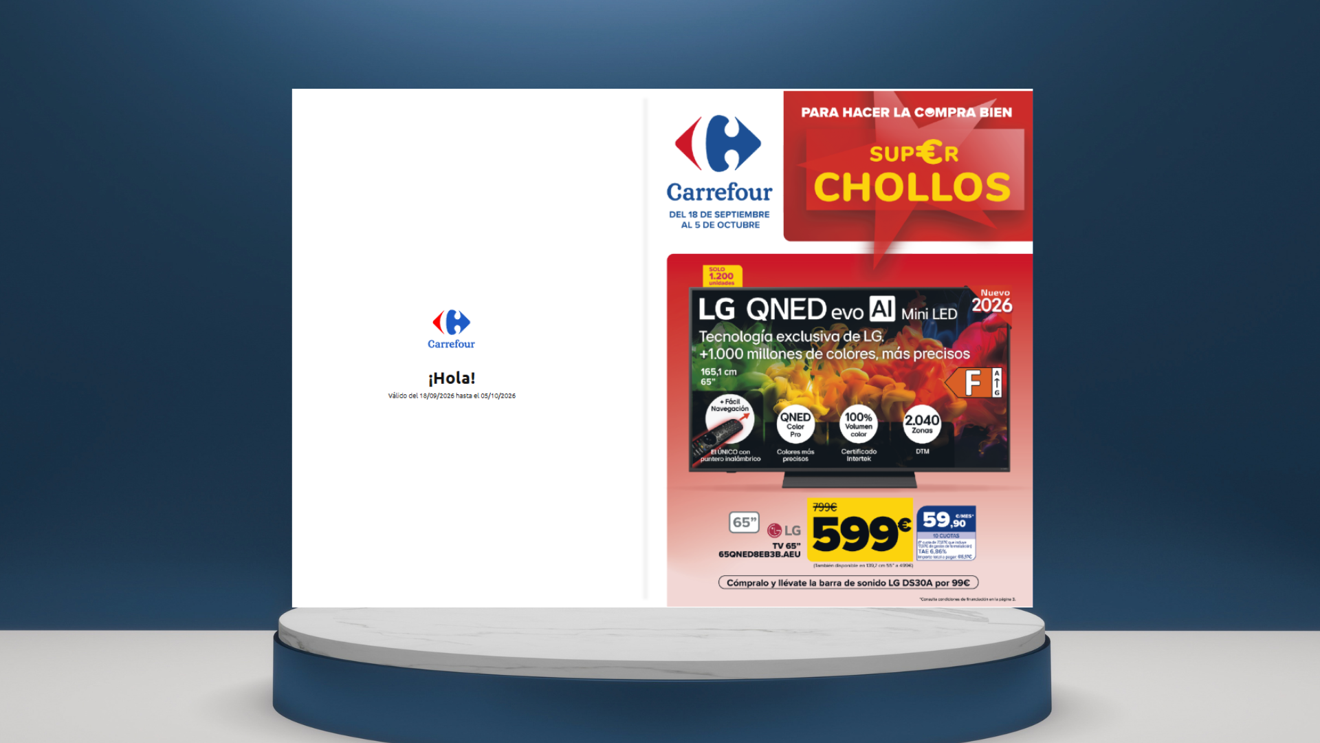 Carrefour Super Chollos del 18 de septiembre al 5 de octubre de 2026