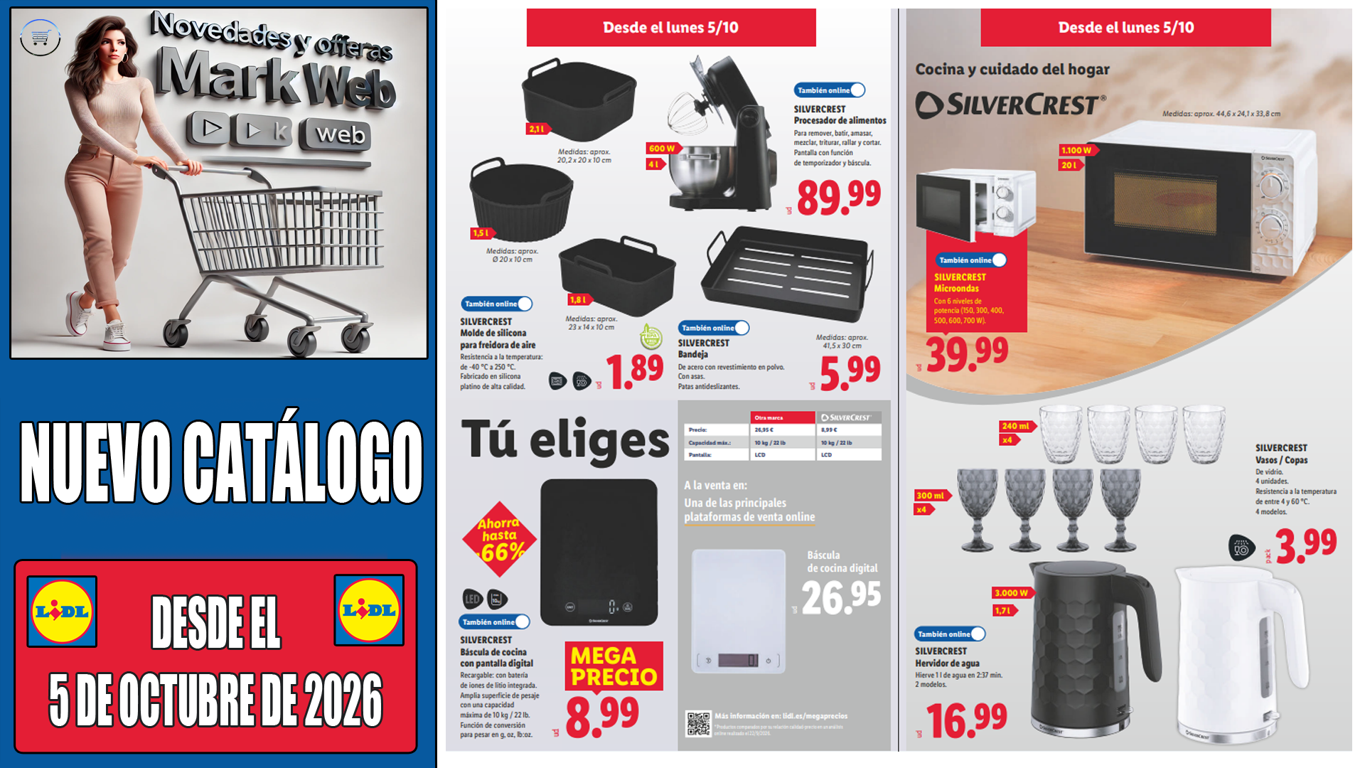 Catálogo Lidl 5 de octubre de 2026 todas las ofertas del bazar que llegan esta semana