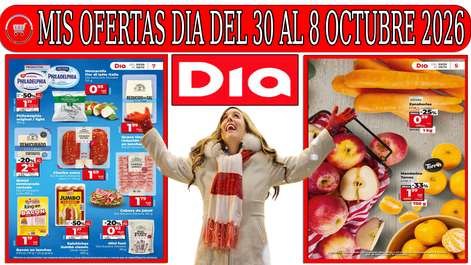 Próximas ofertas DIA del 30 de septiembre al 6 de octubre de 2026