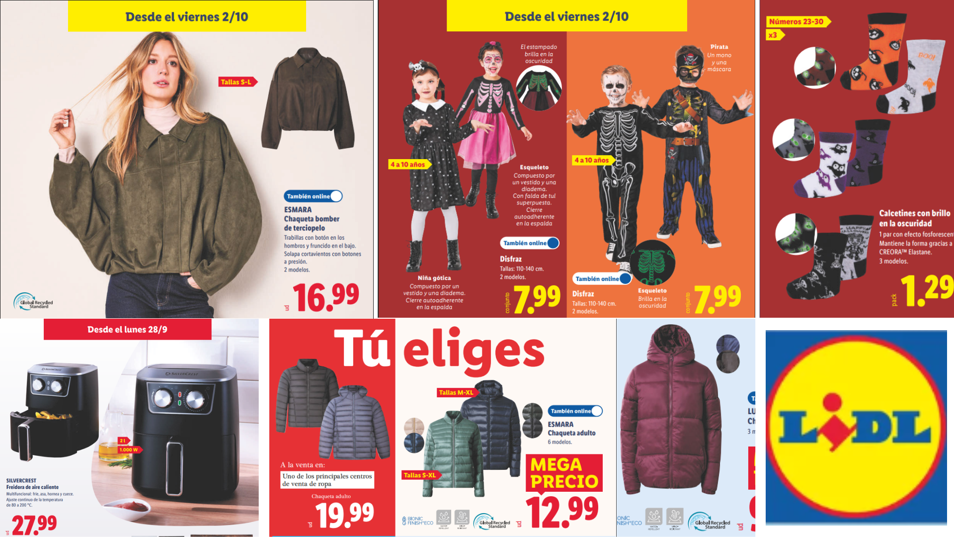Ofertas Lidl Bazar del 28 de septiembre al 4 de octubre de 2026