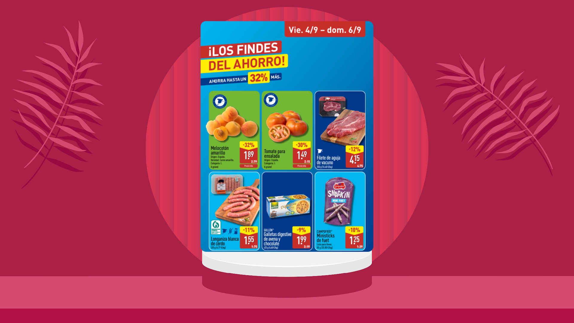 Ofertas de ALDI del viernes 4 al domingo 6 de septiembre