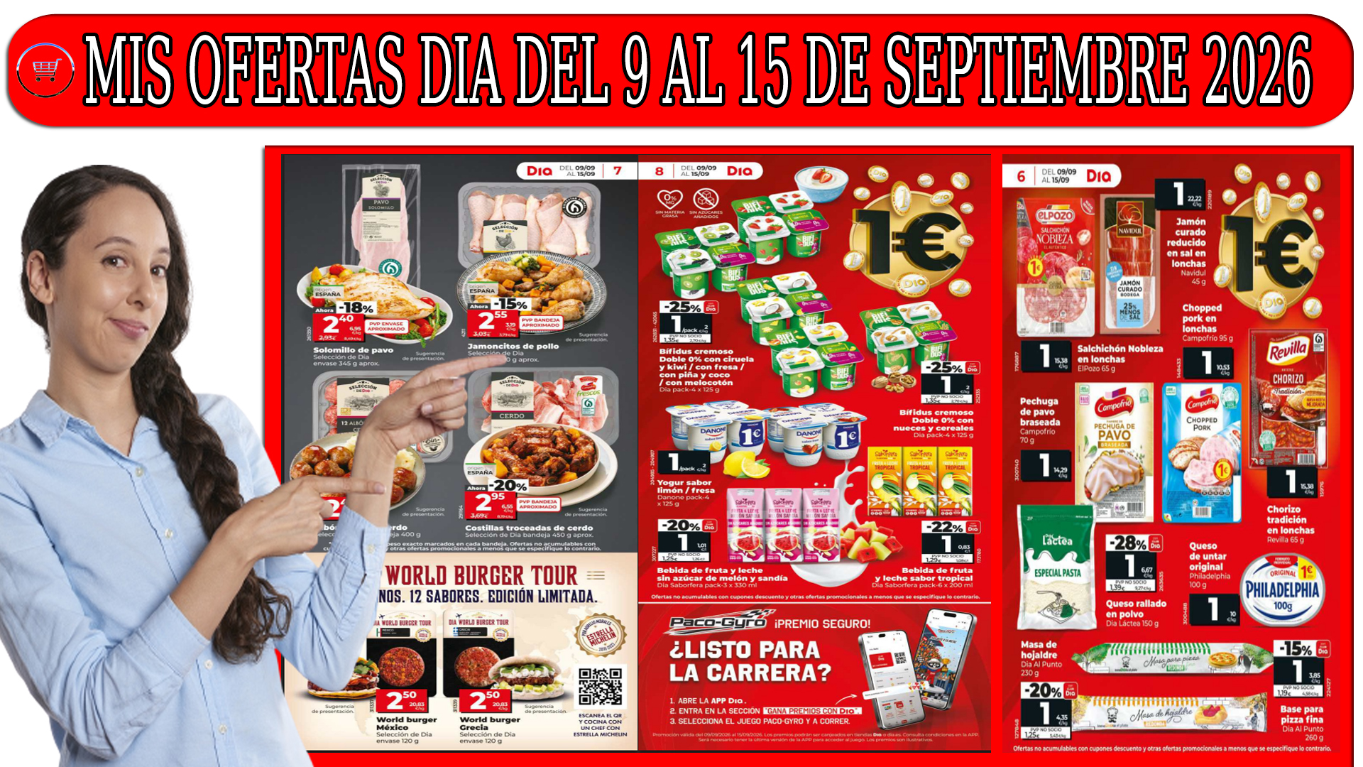 Próximo Folleto DIA del 9 al 15 de septiembre de 2026: ofertas y promociones