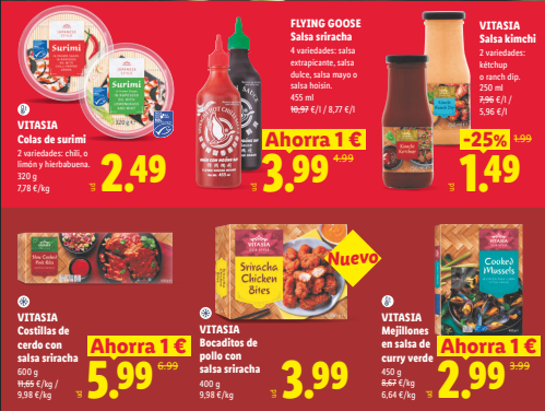 Fruta y verdura en Lidl esta semana