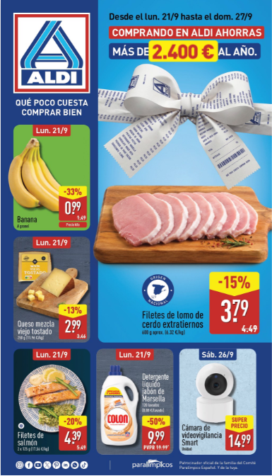 Folleto ALDI del 21 al 27 de septiembre de 2026