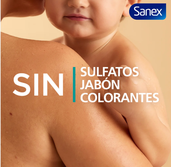 Gel Sanex Sin Neutro hidratante y nutritivo
