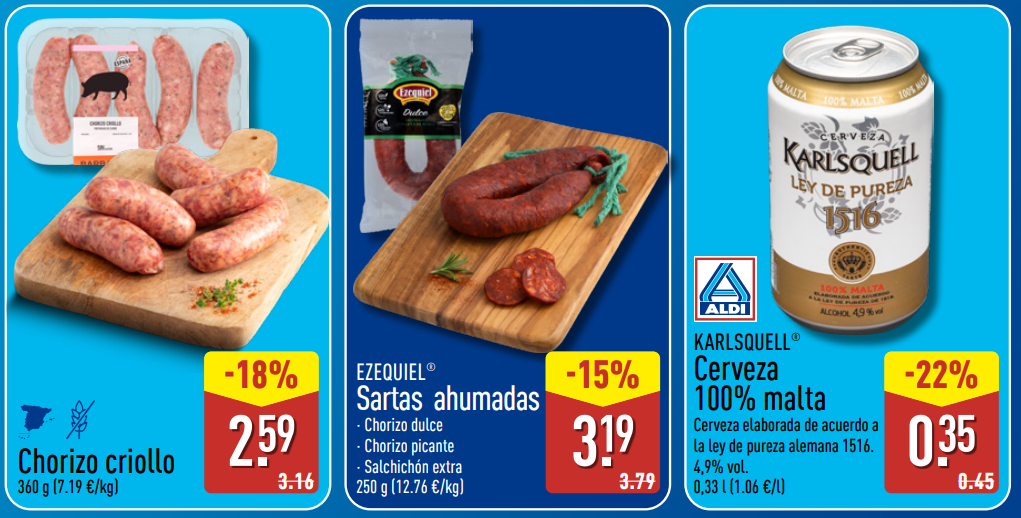 Preguntas frecuentes sobre las ofertas de ALDI