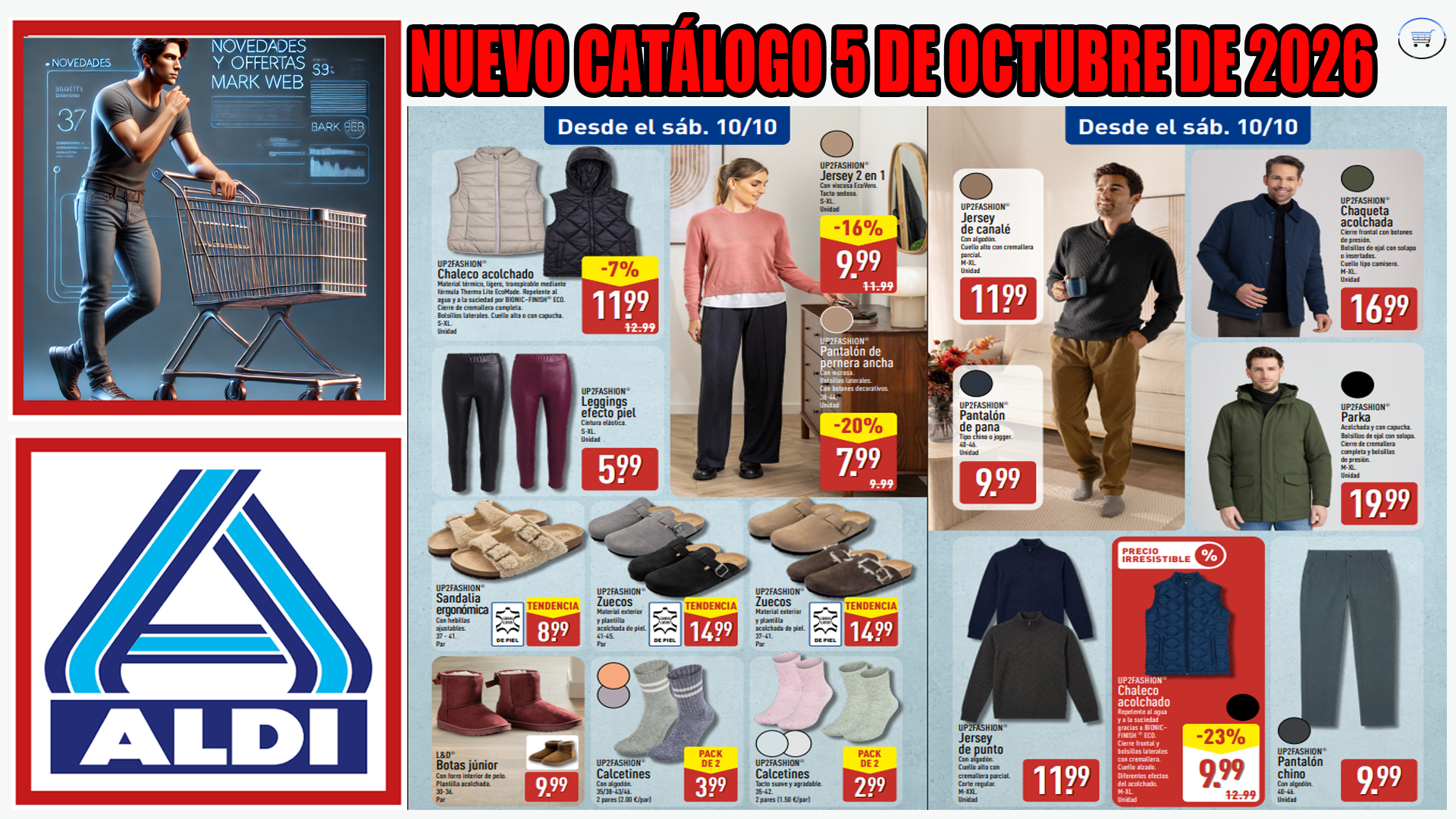 próximo catálogo ALDI del 5 de octubre de 2026