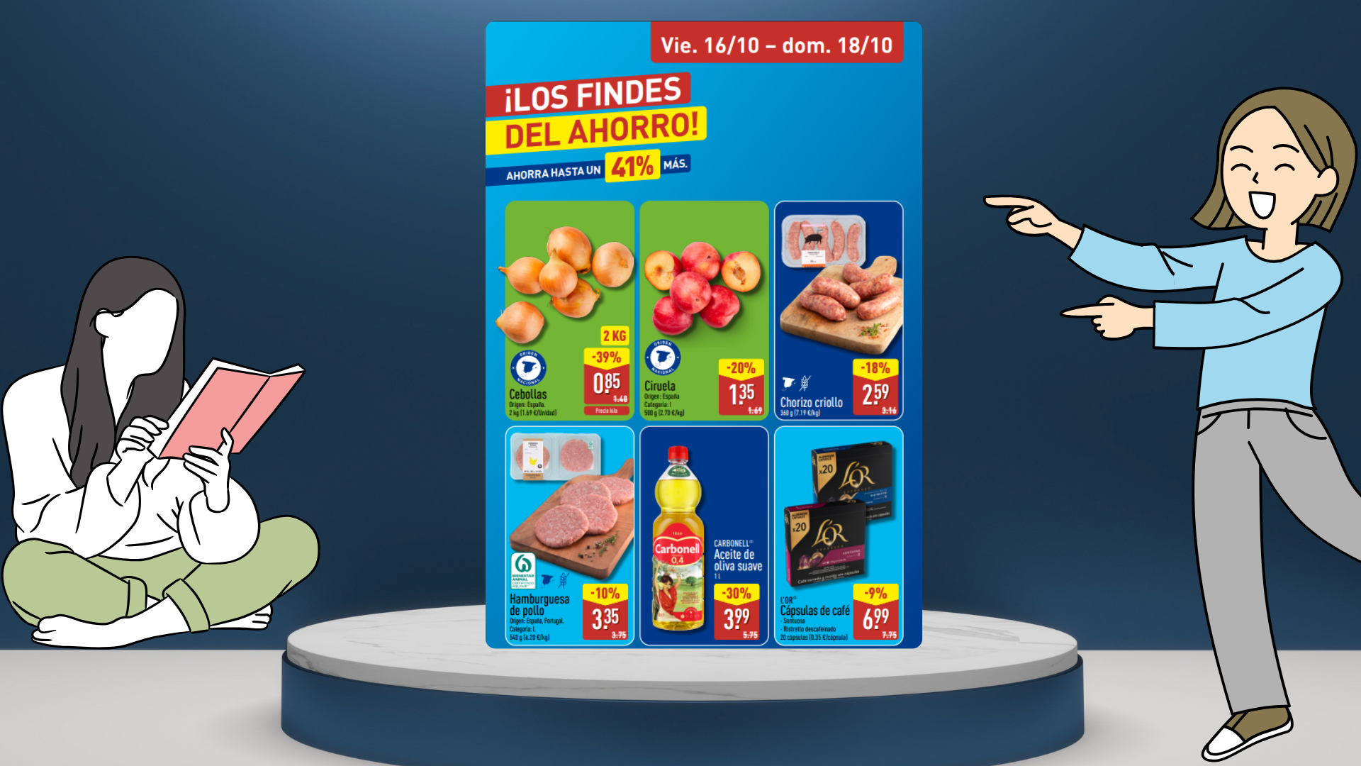 ALDI celebra el fin de semana del ahorro con descuentos de hasta el 39% en productos de alimentación